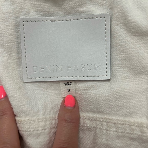 Denim forum Jean jacket - Picture 5 of 5